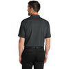 Port Authority Men's Seal Grey Dry Zone Stain-Release Grid Polo