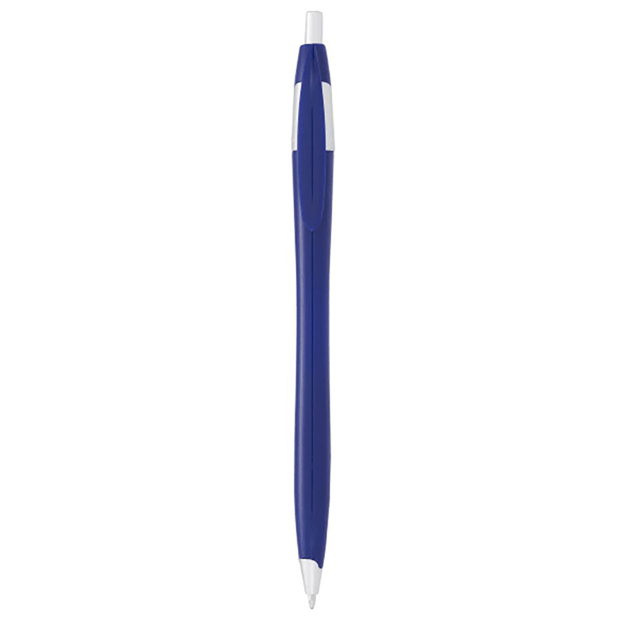 Bullet Blue w/Silver Trim Cougar Retractable Ballpoint Pen