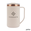 Perka Natural Guji 15 oz. Recycled Steel and Coffee Grounds Mug