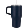 Perka Navy Myrton 20 oz. Double Wall, Recycled Stainless Steel Travel Mug