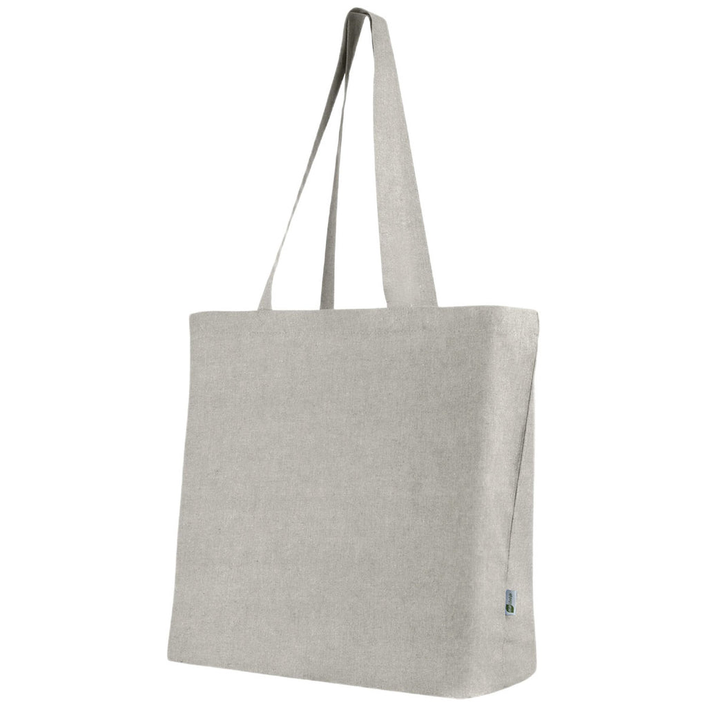Logomark Grey Vitality 4.5 oz Recycled Cotton Tote Bag