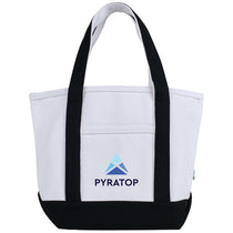 Logomark Black Roan Mini 24 oz. Recycled Canvas Tote