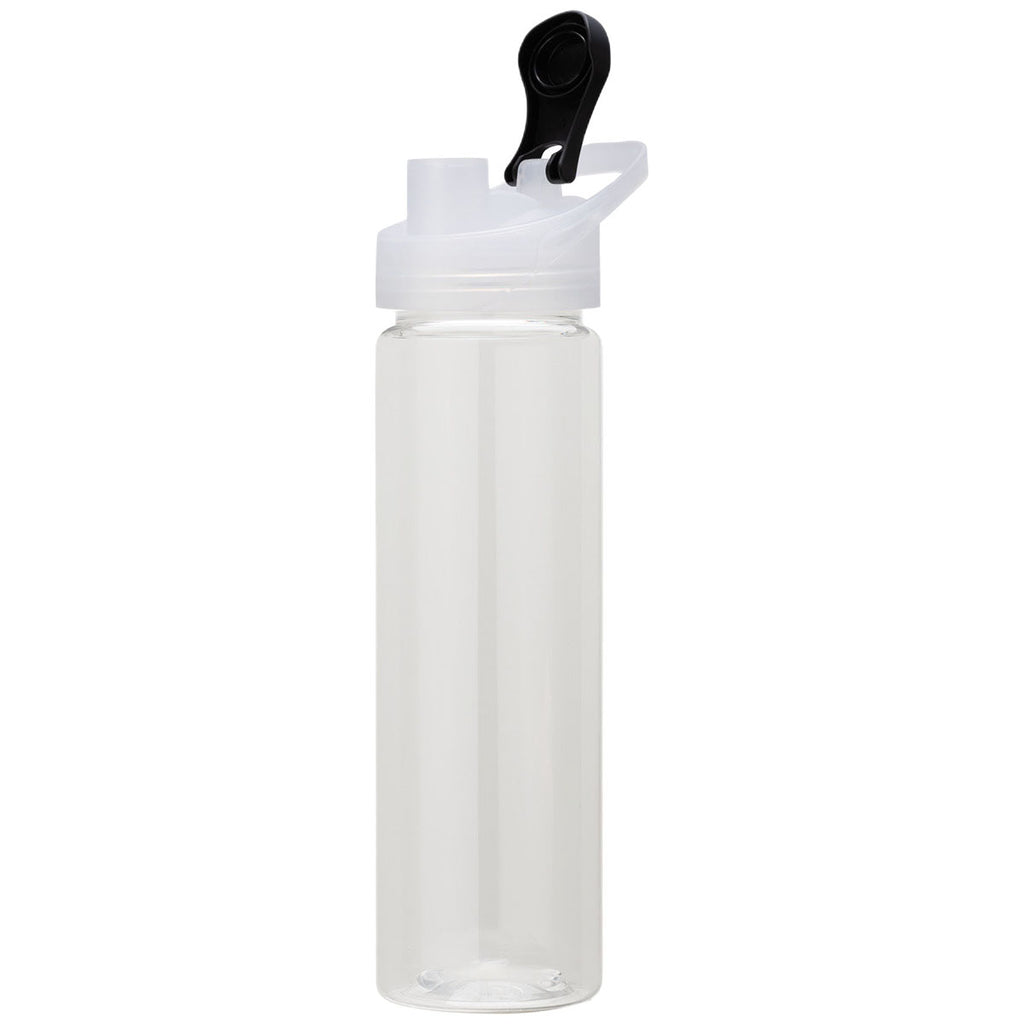 Logomark Black NEWPORT VII 25 oz. PET Bottle with Chug Spout