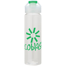 Logomark Green NEWPORT VII 25 oz. PET Bottle with Chug Spout