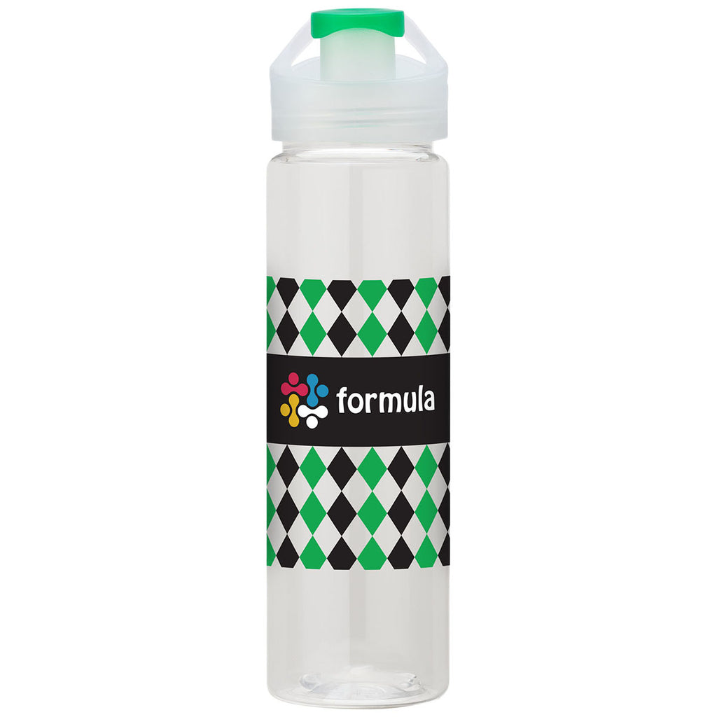 Logomark Green NEWPORT VII 25 oz. PET Bottle with Chug Spout