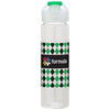 Logomark Green NEWPORT VII 25 oz. PET Bottle with Chug Spout