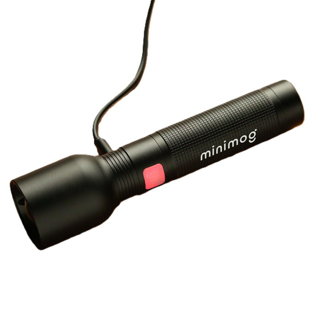 Beacon Black reNew Extreme Rechargeable Zoom Flashlight