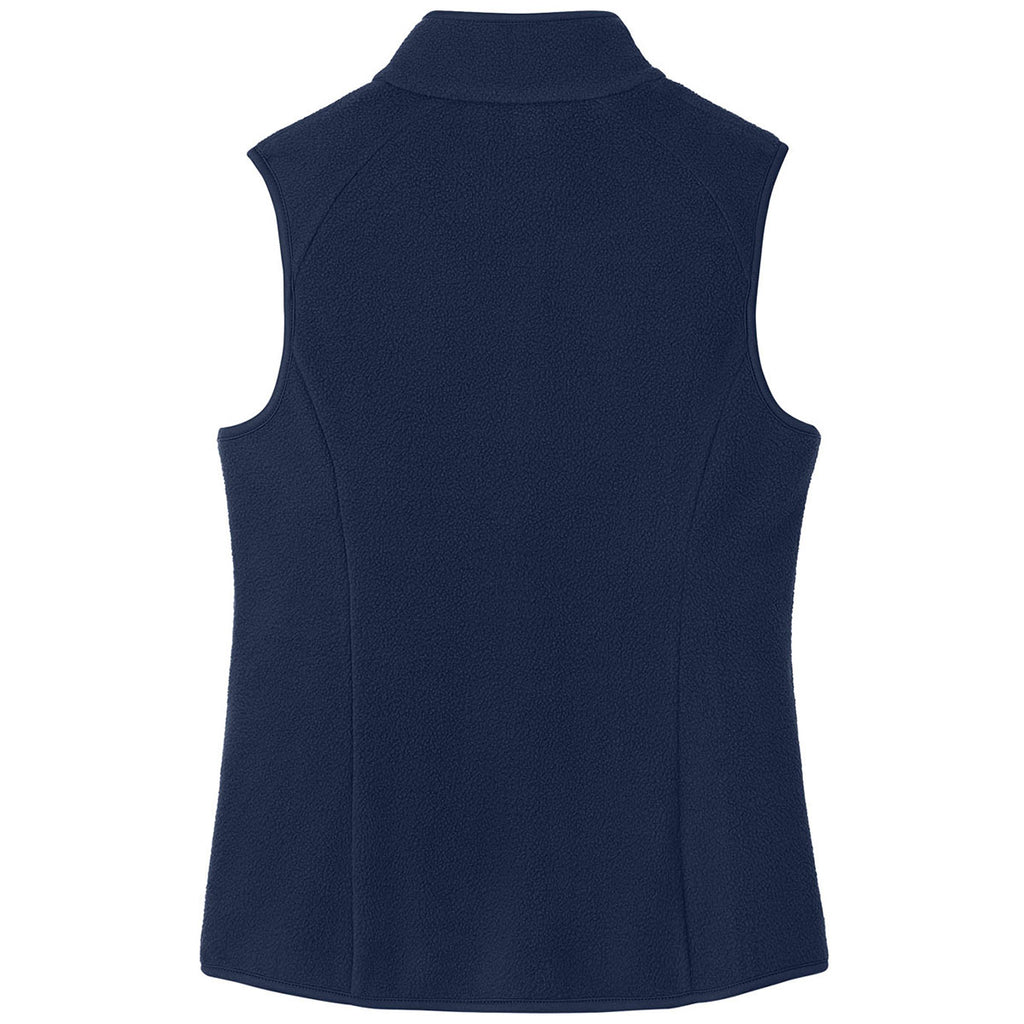 Port Authority Women's True Navy C-FREE Fleece Vest