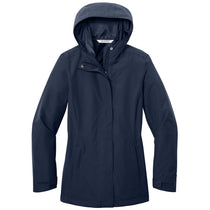 Port Authority Women's True Navy C-FREE Rain Jacket