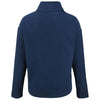 Cutter & Buck Women's Navy Blue Hunts Point Eco Textured Fleece Recycled Snap Pullover