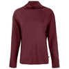 Cutter & Buck Women's Bordeaux Coastline Epic Comfort Eco Recycled Funnel Neck