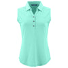 Cutter & Buck Women's Fresh Mint Forge Eco Stretch Recycled Sleeveless Polo