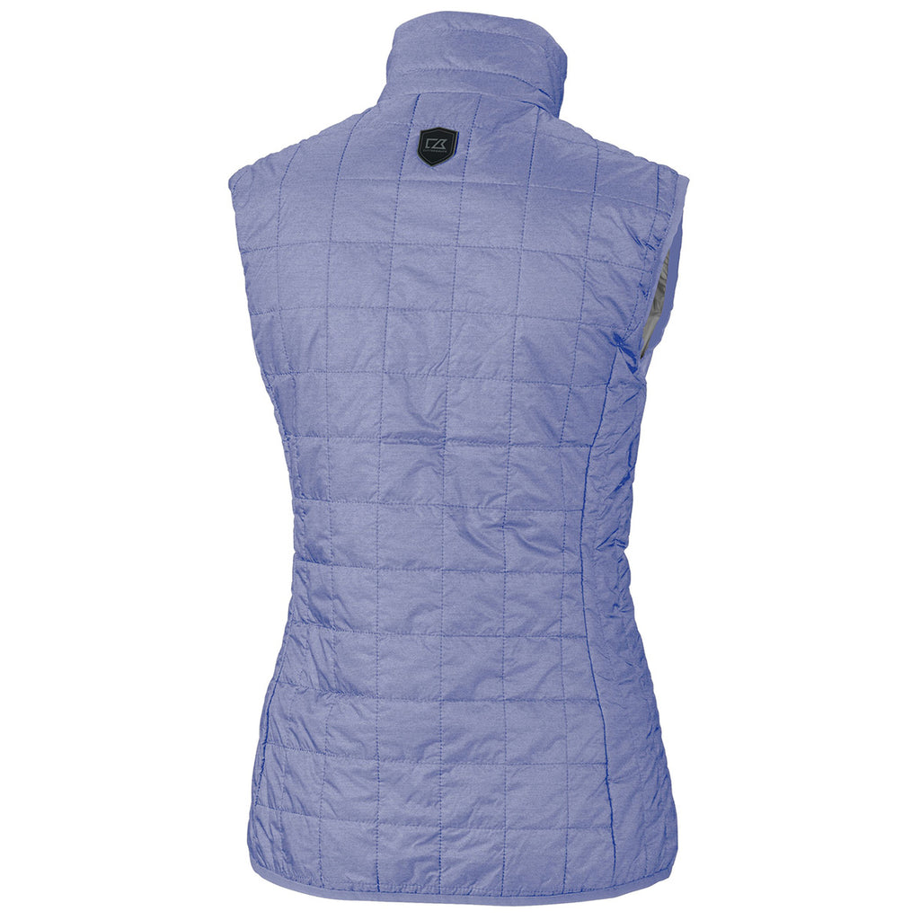 Cutter & Buck Women's Hyacinth Melange Melange Rainier Vest