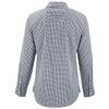 Cutter & Buck Women's Black/White Skyline Epic Confidence Recycled Gingham Long Sleeve Dress Shirt