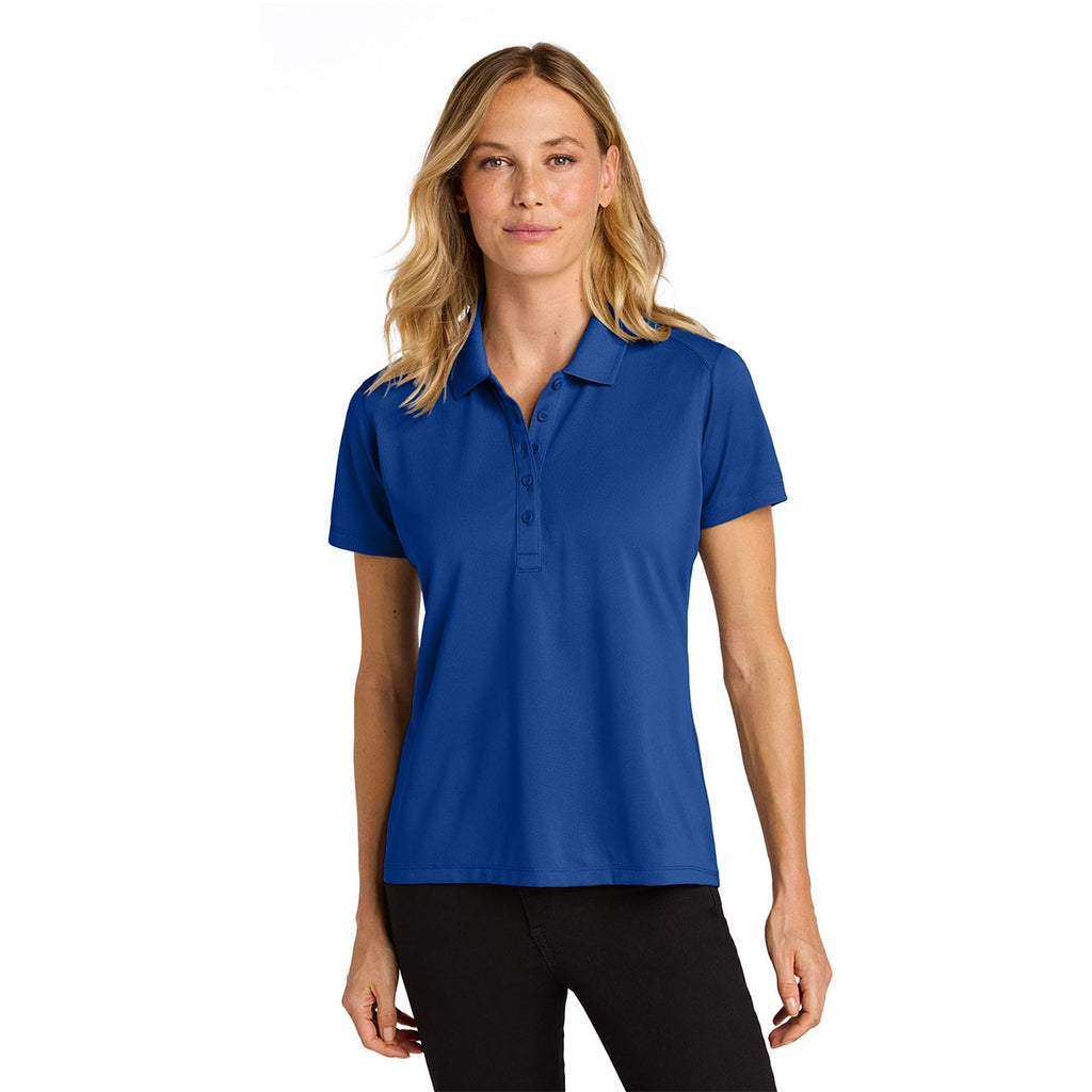 Port Authority Women's True Royal Wearever Performance Pique Polo