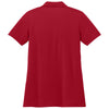 Port Authority Women's Rich Red Dry Zone Stain-Release Grid Polo