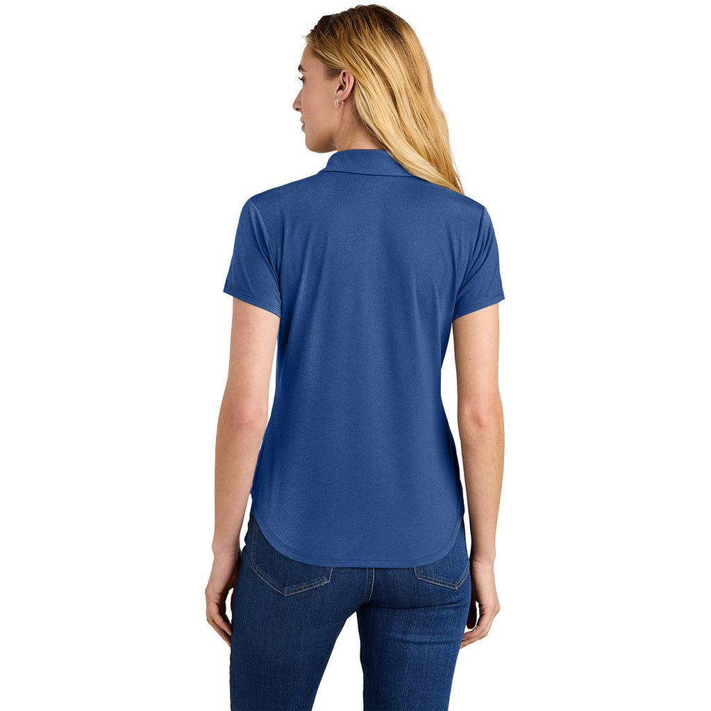 New Era Women's Royal Heather Power Polo