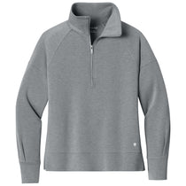 OGIO Women's Petrol Grey Heather Luuma 1/2-Zip
