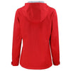Clique Women's Red Telemark Eco Stretch Softshell Full Zip Hooded Jacket