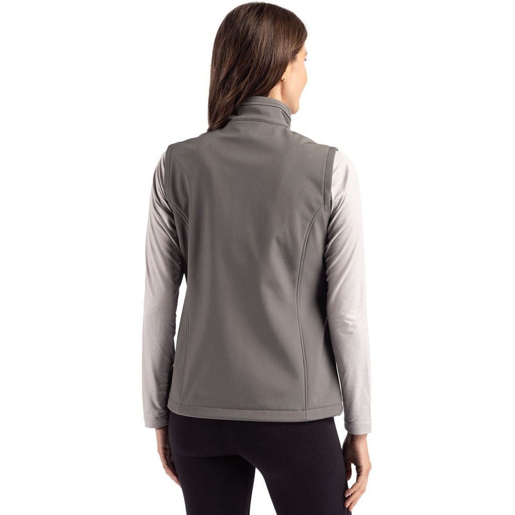 Clique Women's Pure Slate Telemark Eco Stretch Softshell Vest