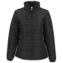 Clique Women's Black Elevation Eco Full Zip Puffer Jacket