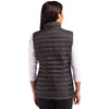 Clique Women's Black Valhalla Full Zip Puffer Vest