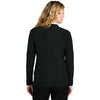 Port Authority Women's Deep Black Easy Care V-Neck Sweater