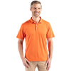 Cutter & Buck Men's College Orange Coastline Epic Comfort Eco Recycled Polo