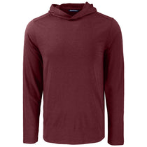 Cutter & Buck Men's Bordeaux Coastline Epic Comfort Eco Recycled Hooded Shirt