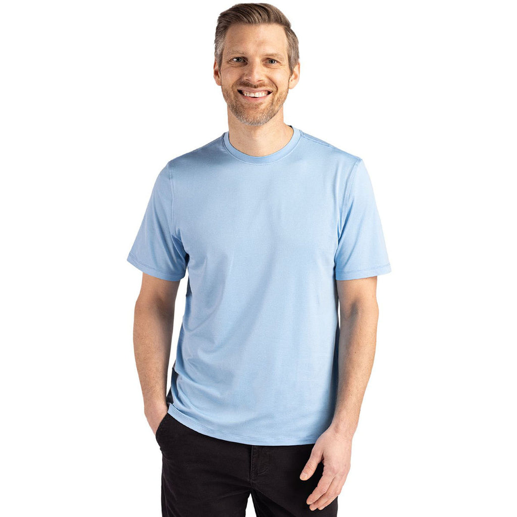 Cutter & Buck Men's Atlas Coastline Epic Comfort Recycled Short Sleeve Tee