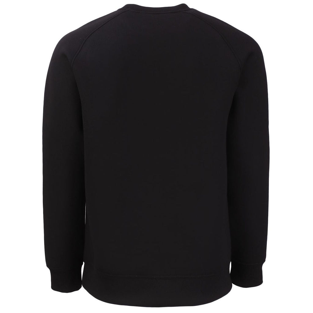 Cutter & Buck Men's Black Roam Recycled Crew Neck Pullover
