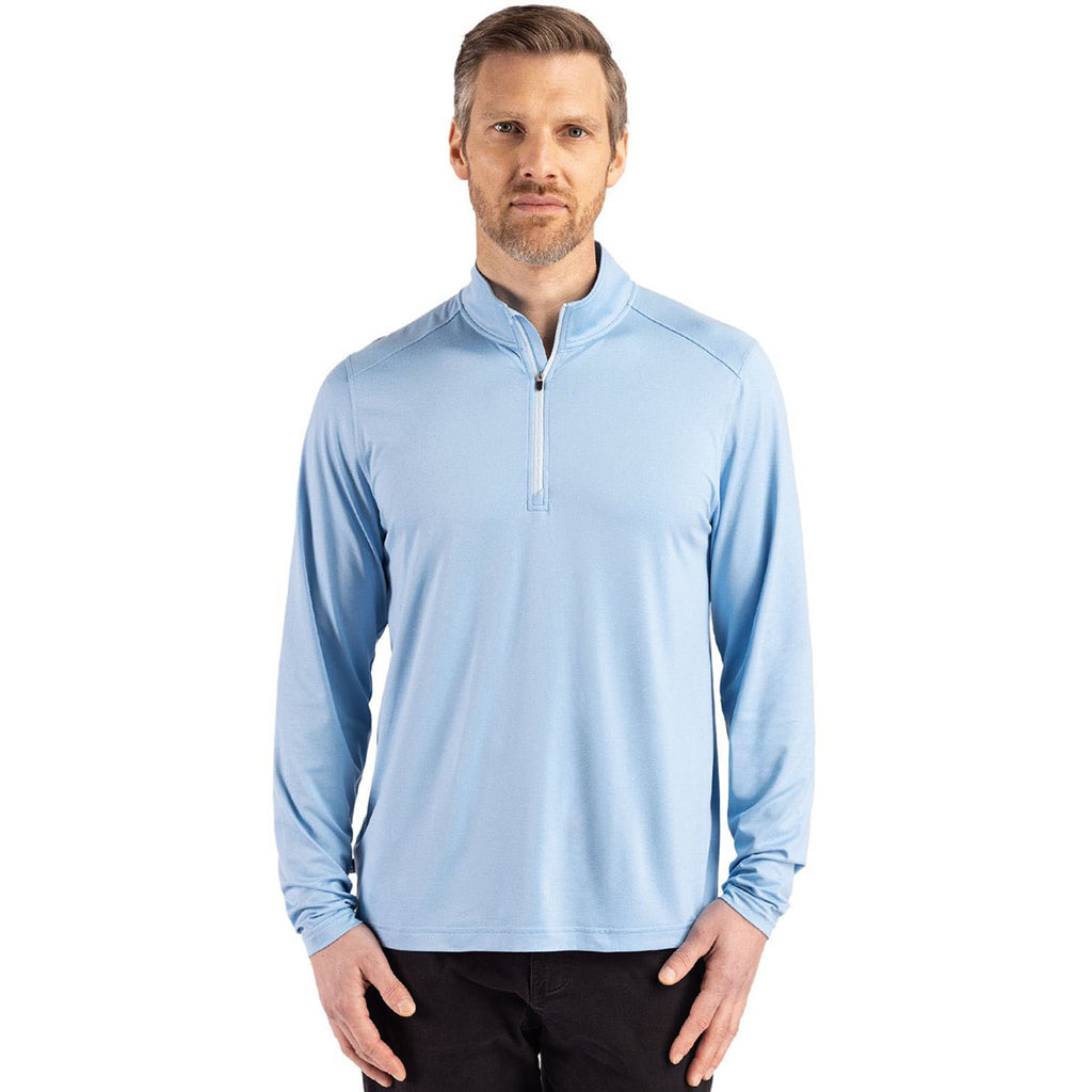 Cutter & Buck Men's Atlas Coastline Epic Comfort Recycled Quarter Zip