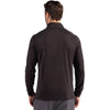 Cutter & Buck Men's Black Coastline Epic Comfort Recycled Quarter Zip