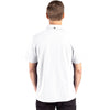 Cutter & Buck Men's White Advantage Refresh Epic Confidence Recycled Tri-Blend Pique Polo