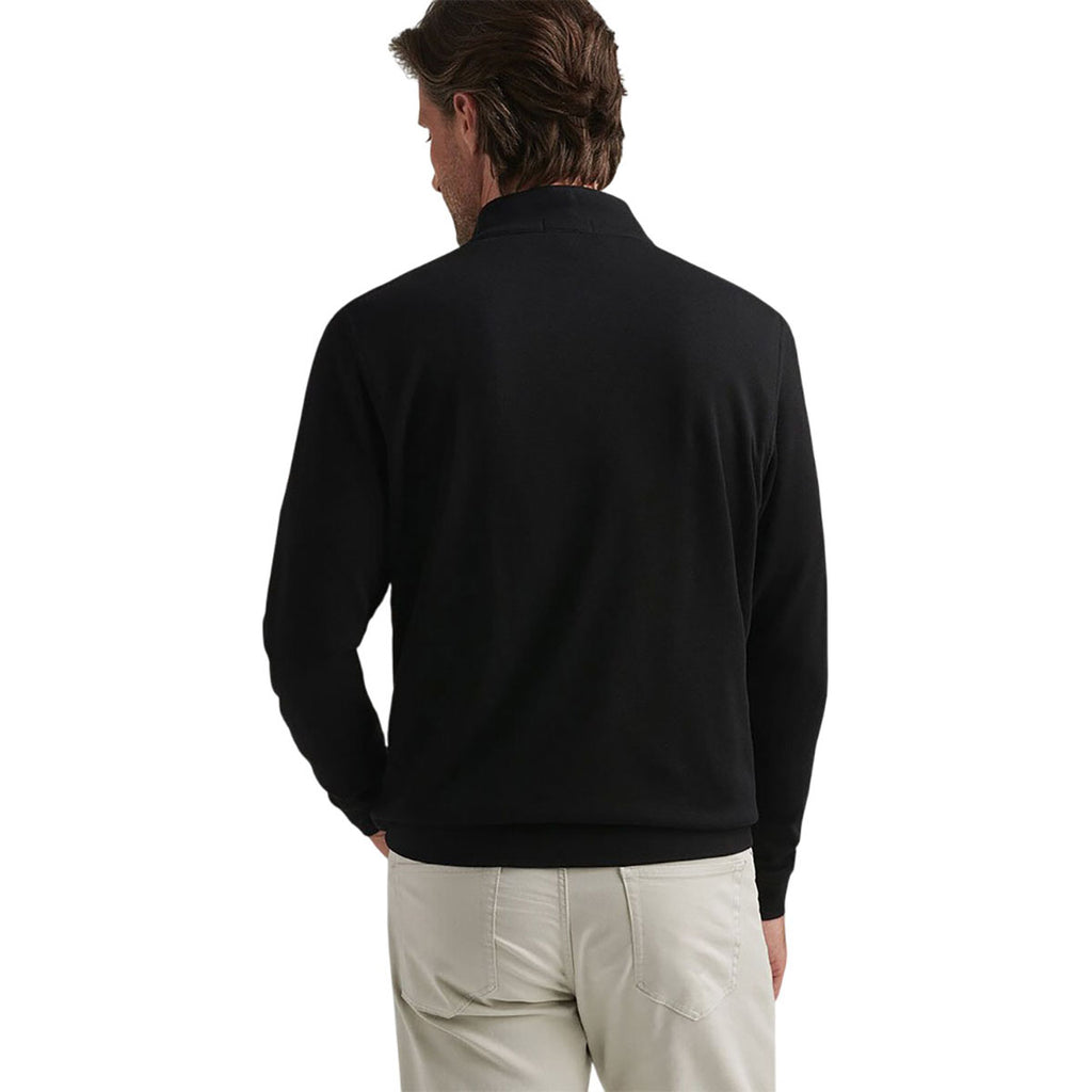 Peter Millar Men's Black Crown Comfort Pullover