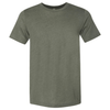 Bella + Canvas Unisex Military Green Triblend Short-Sleeve T-Shirt