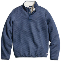 Marine Layer Men's Navy/Oat Reversible Corbet Pullover