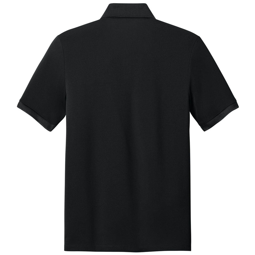 Mercer+Mettle Men's Deep Black Everyday Performance Polo