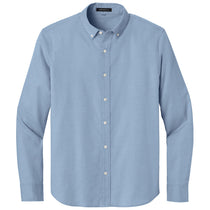 Mercer+Mettle Men's Cobalt Long Sleeve Modern Oxford Shirt