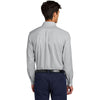 Mercer+Mettle Men's Gusty Grey Long Sleeve Modern Oxford Shirt
