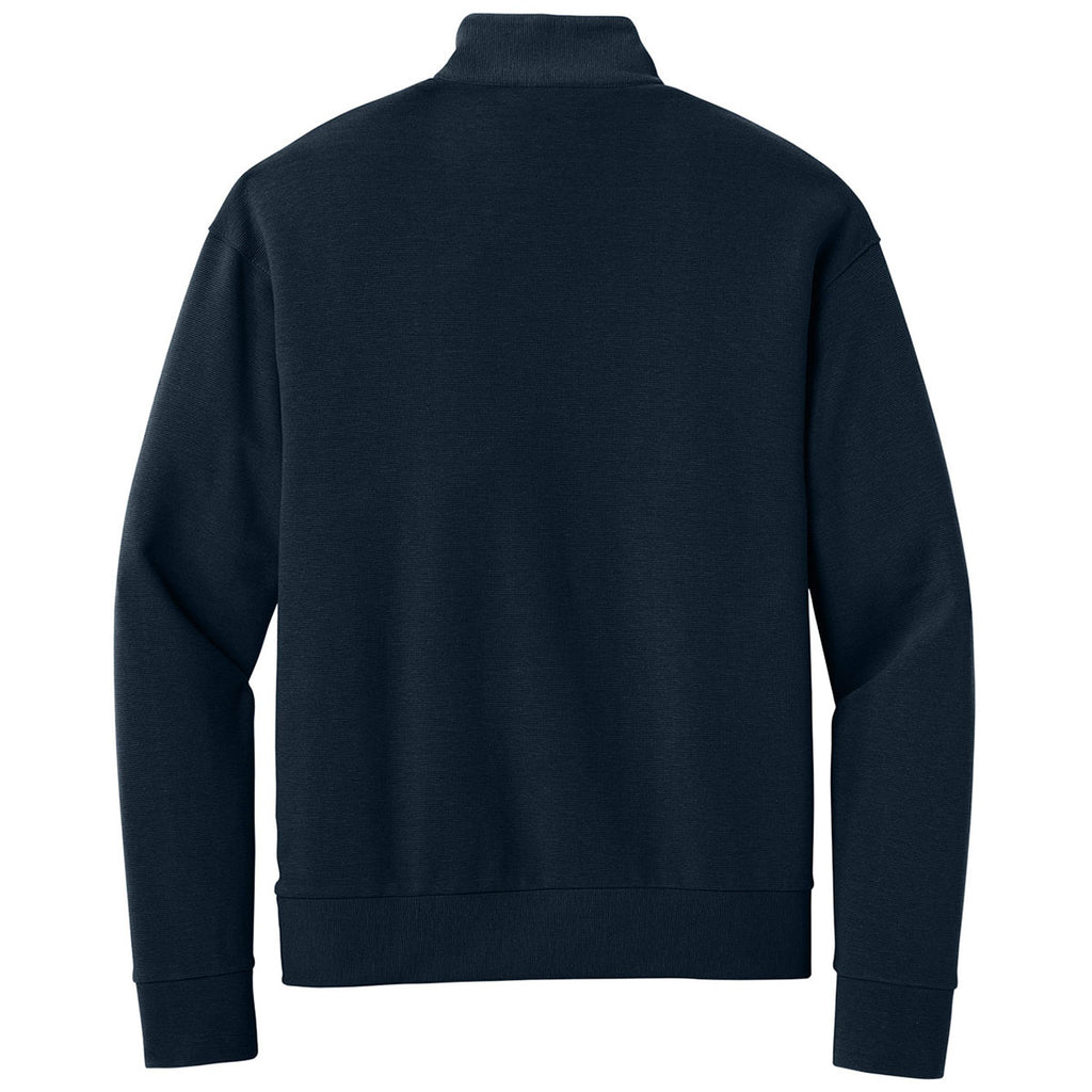 Mercer+Mettle Men's Night Navy Linear Texture 1/4-Zip