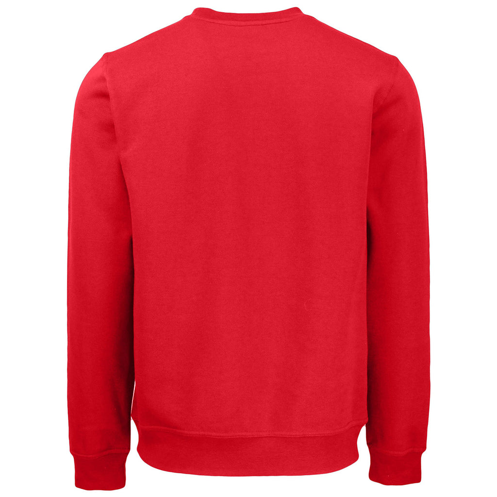 Clique Unisex Red Stockholm Crewneck Sweatshirt