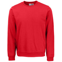 Clique Unisex Red Stockholm Crewneck Sweatshirt