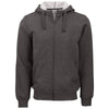 Clique Unisex Anthracite Melange Stockholm Full Zip Hoodie