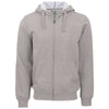 Clique Unisex Grey Melange Stockholm Full Zip Hoodie