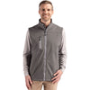 Clique Men's Pure Slate Telemark Eco Stretch Softshell Vest