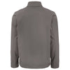 Clique Men's Pure Slate/Black Tempo Stretch Full Zip Softshell Jacket