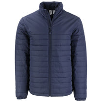 Clique Men's Dark Navy Elevation Eco Full Zip Puffer Jacket