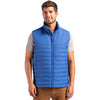 Clique Men's Royal Blue Elevation Eco Full Zip Puffer Vest