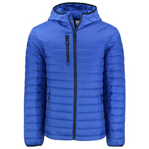 Clique Men's Royal Blue Valhalla Full Zip Puffer Jacket